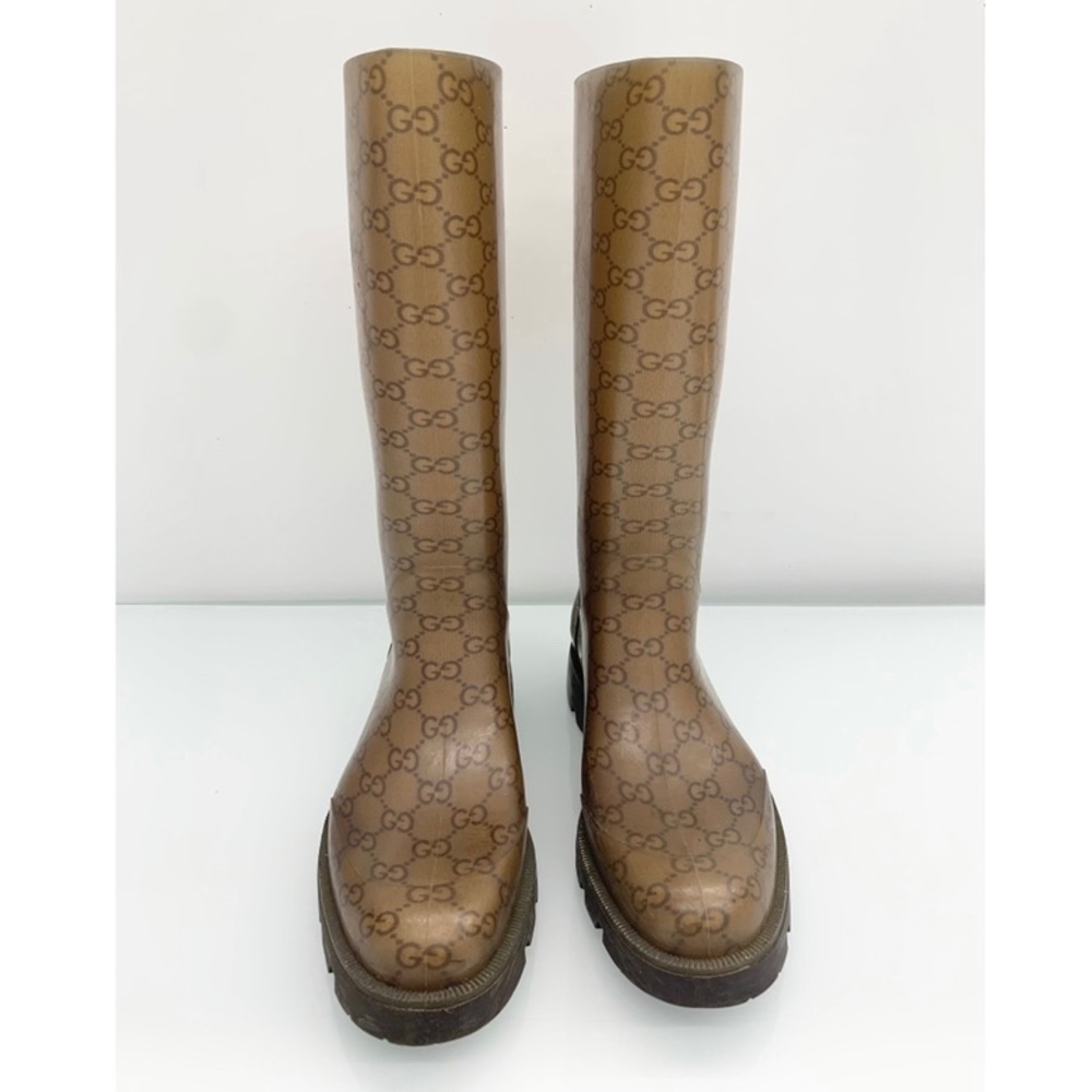 Gucci Edimburg Rain Boots/ size:38